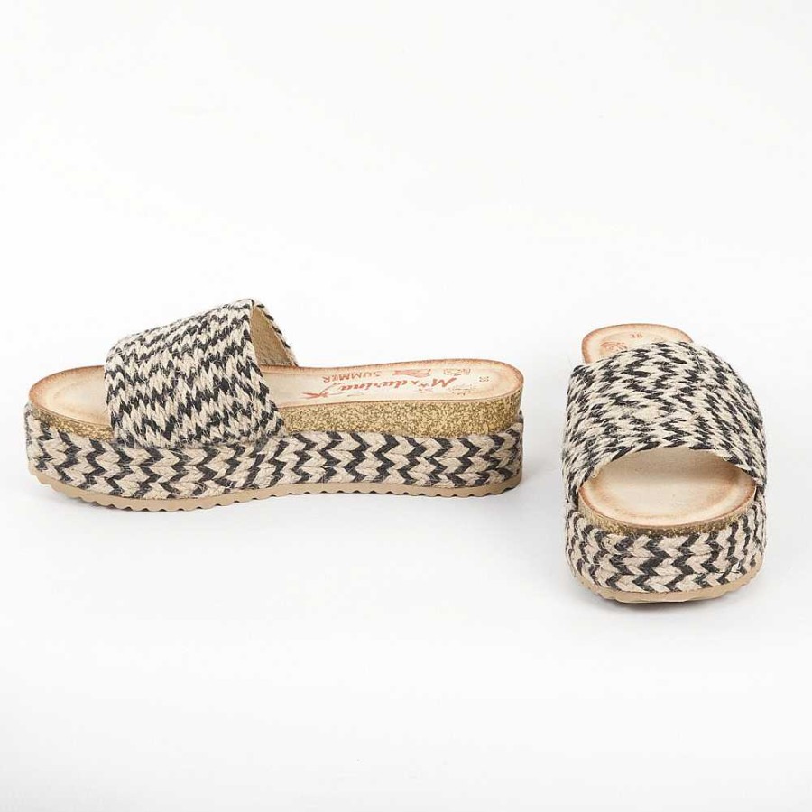 Women Calzaro Clogs|Sandals|Espadrilles | Esparto 268 Combi Cradle Sandal