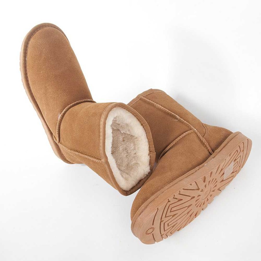 Women Calzaro Fur boots | Hair Boot 761 Camel