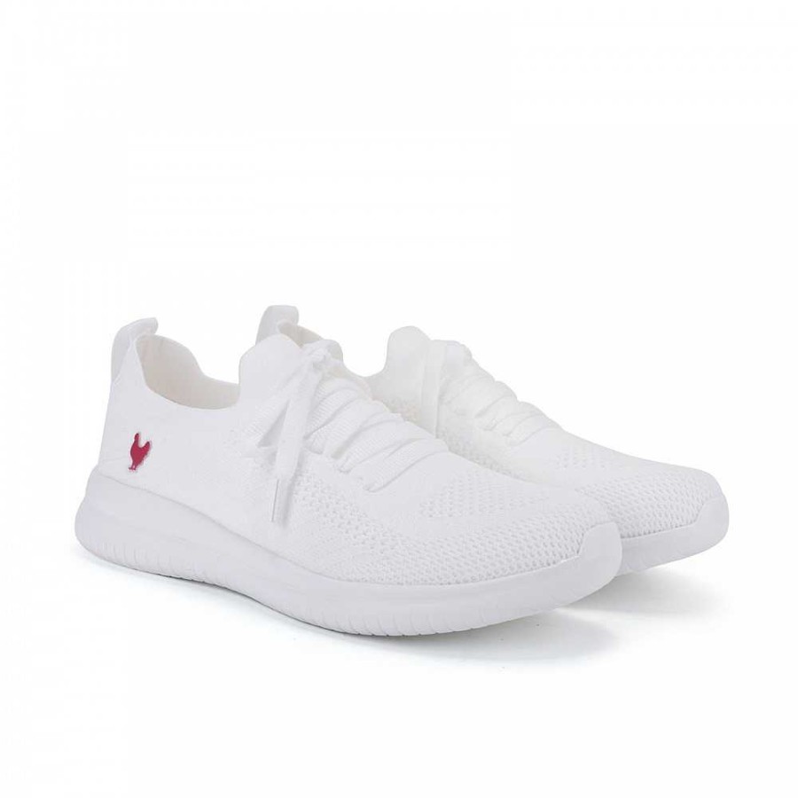 Women Calzaro Sneakers | Sara White Sneaker