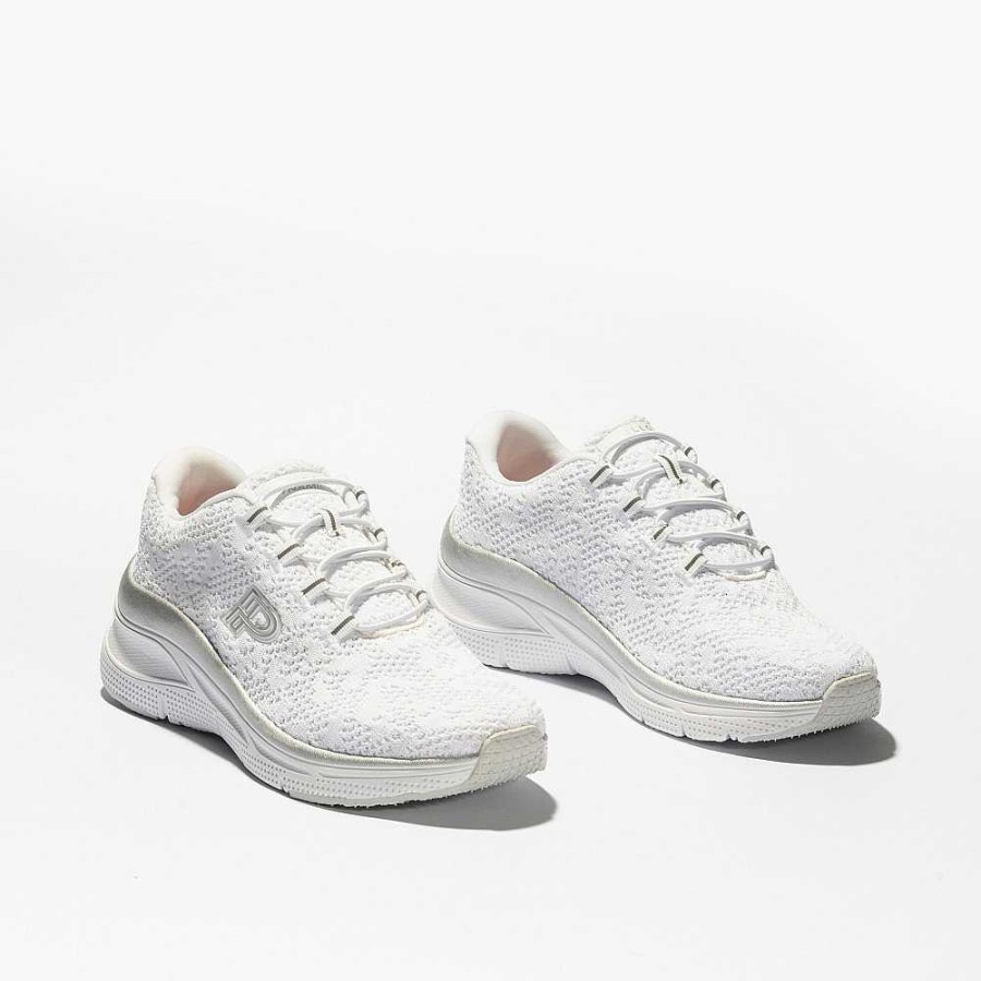 Women Calzaro Sneakers | Women's Sneakers 1521 White (Dynamic Foam)