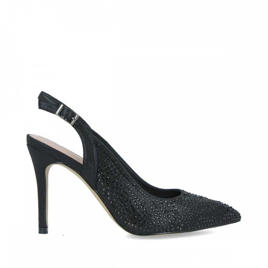 Women Calzaro Heeled shoes | Shoe 22155 Castellani Black