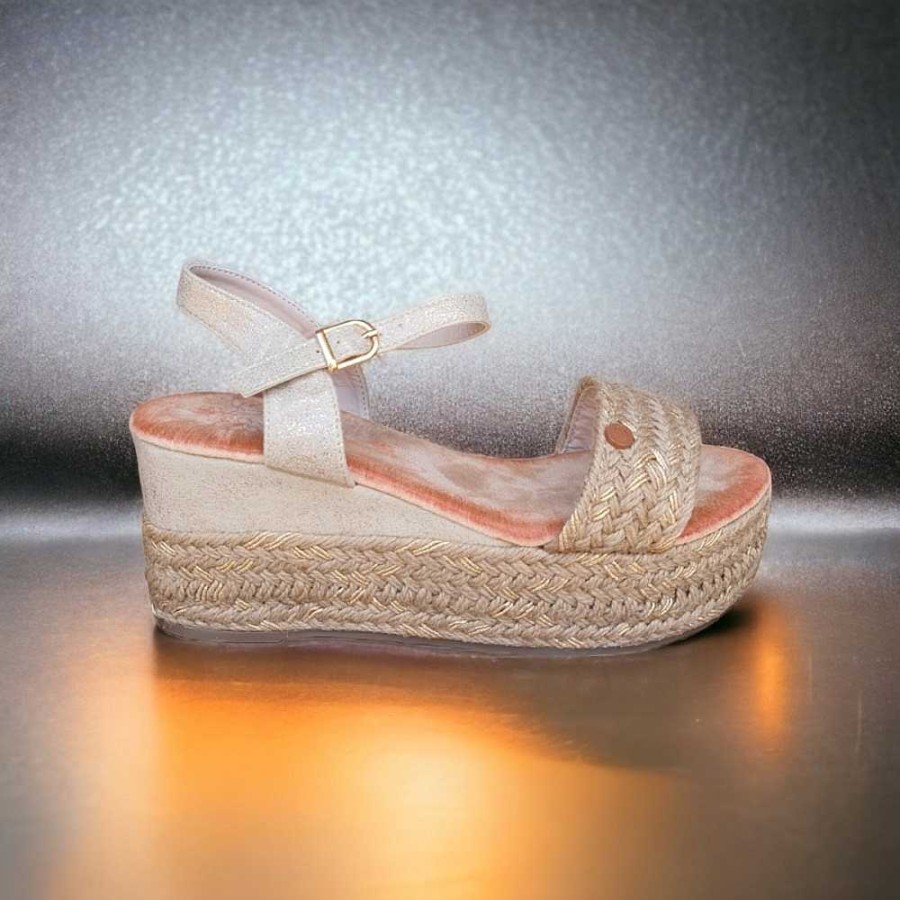 Women Calzaro Sandals|Espadrilles | Esparto Crib Sandal 733