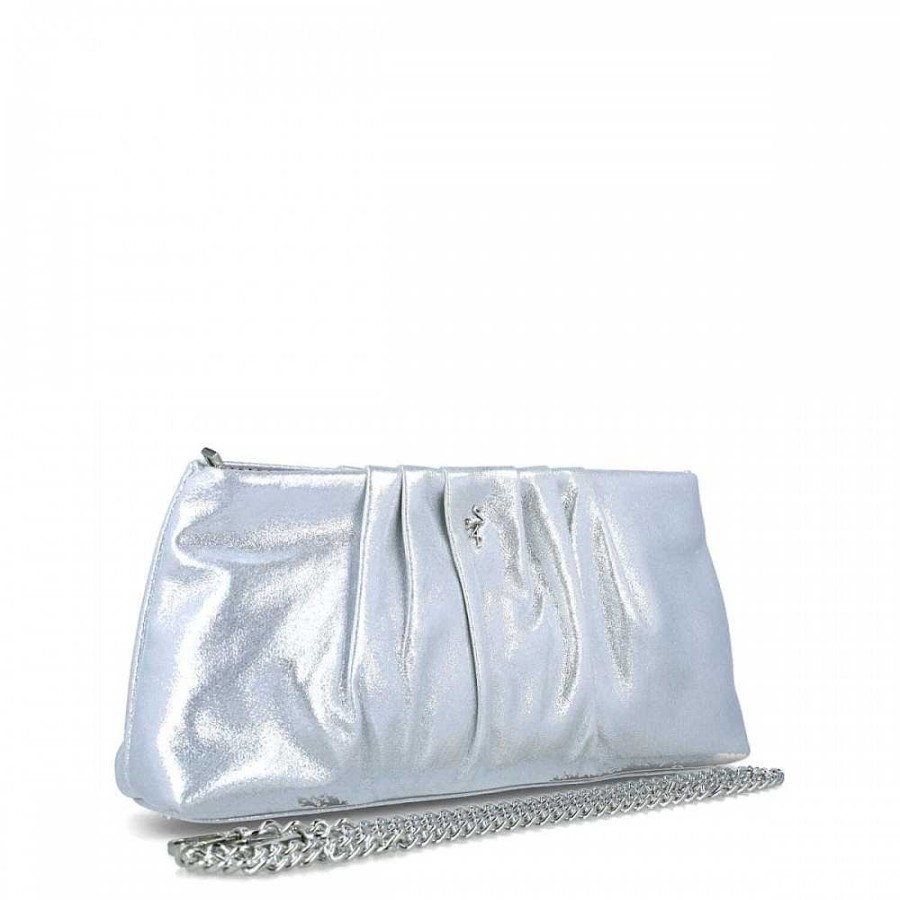 Women Calzaro Bags | Bolso 84933 Antea Plata