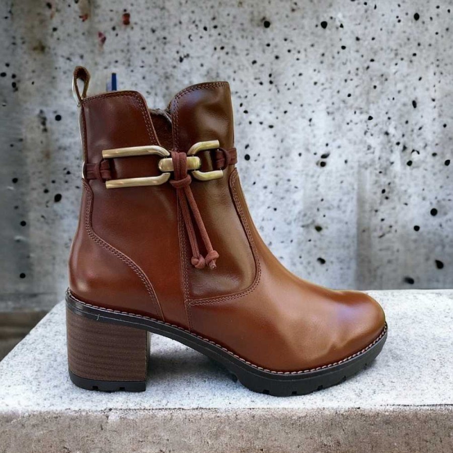 Women Calzaro Comfort|Casual|Women's Boots and Ankle Boots | Rosy 20 Diana Testa Brown Boot