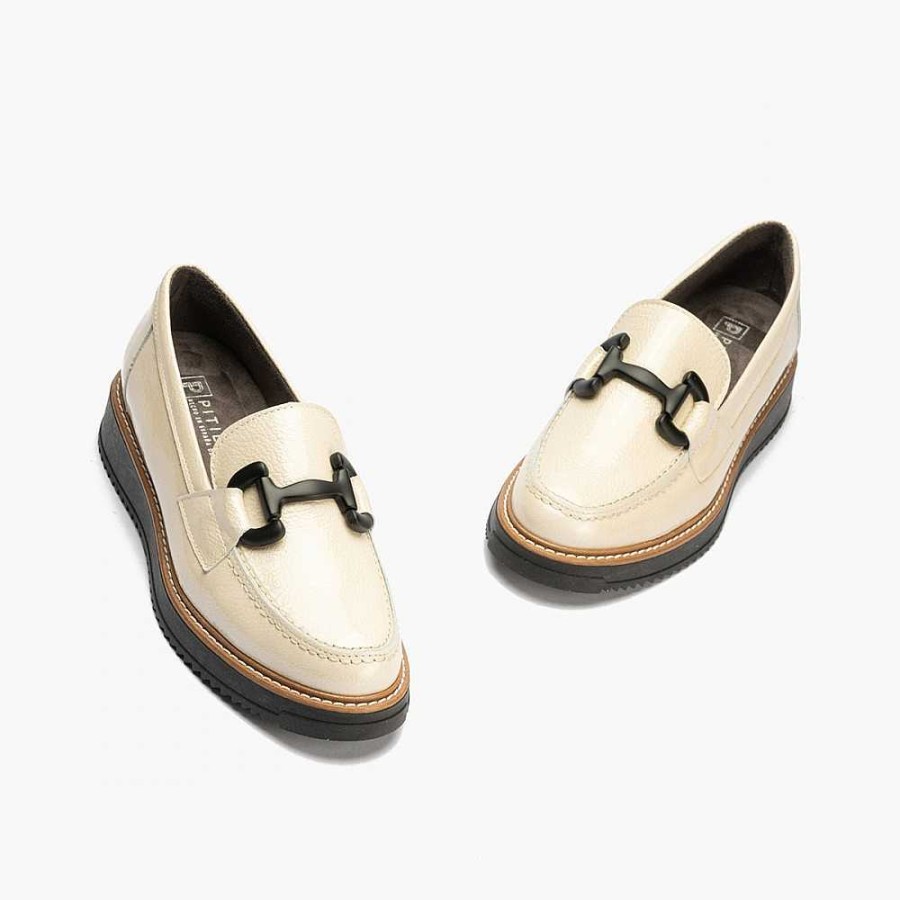 Women Calzaro Comfort|Casual|Moccasins | Women's Low Cradle Manoletina Moccasin 5392 Stone