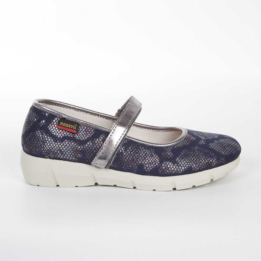 Woman Calzaro Comfort | Women's Lycra Sneakers 268 Navy