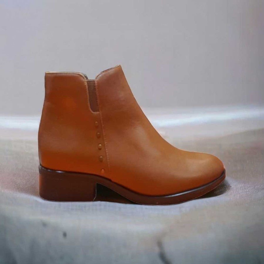 Women Calzaro Low boots and ankle boots | Bootin Flat 4005 Leather