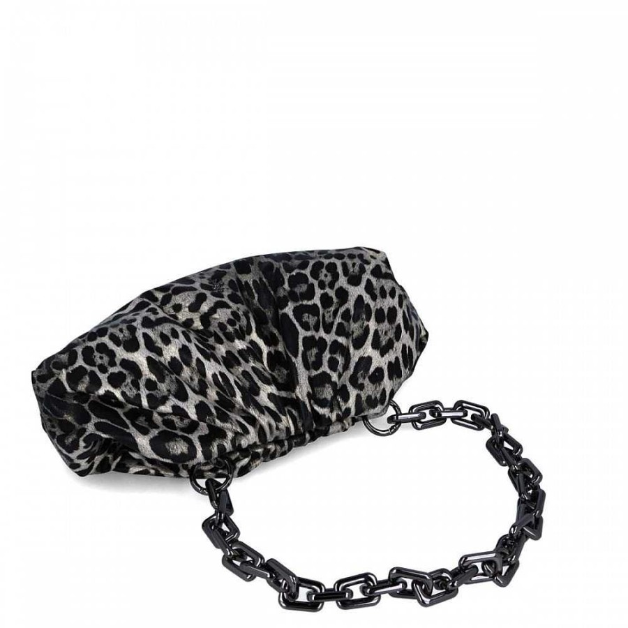 Women Calzaro Bags | Bag 50041 Berzigala Print Zebra Black