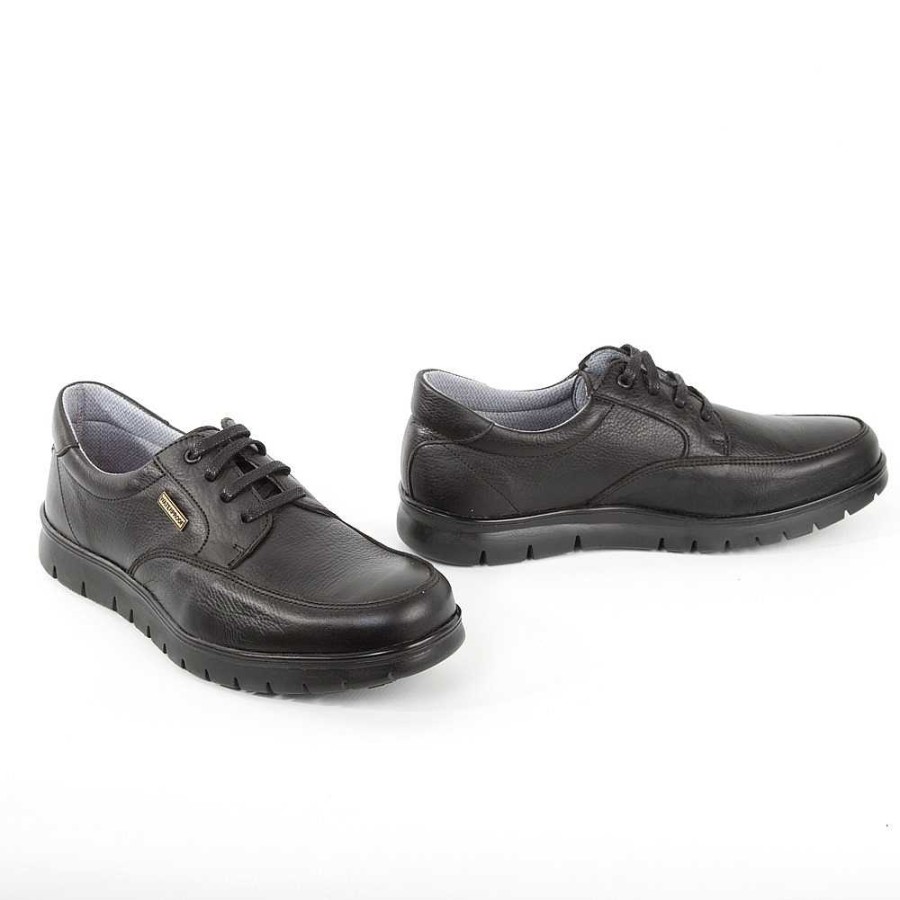 Men Calzaro Lace-up shoes | Blucher Laces Charly 21500 Men Black