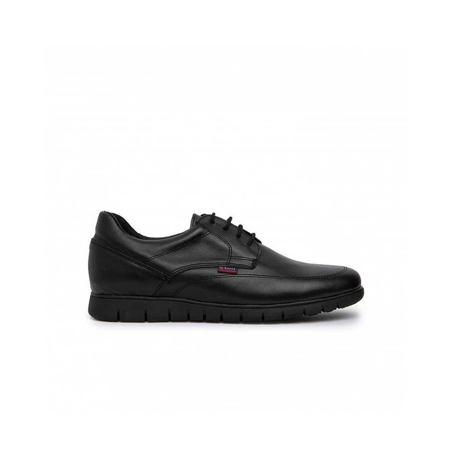 Men Calzaro Lace-up shoes | Blucher Laces 2492 Men Black