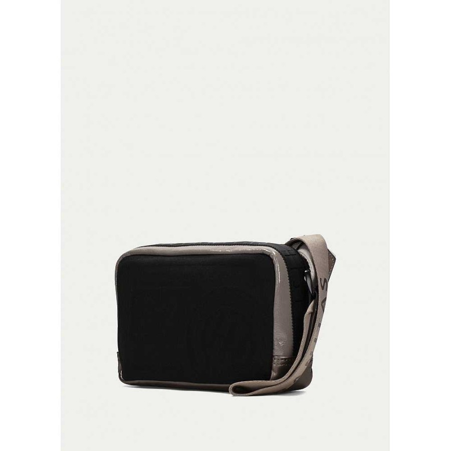 Women Calzaro Bags | Shoulder Bag 232945 Black-Taupe