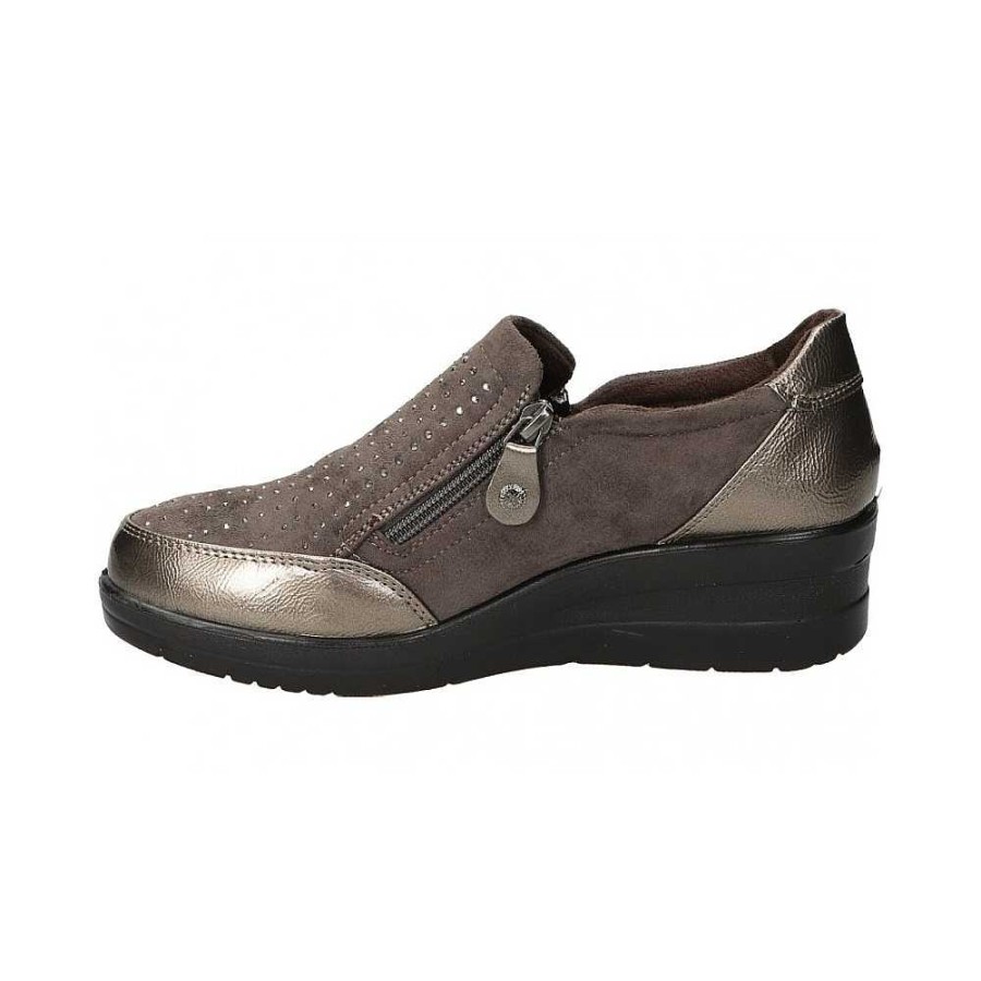 Woman Calzaro Comfort | Comfort Shoe 18804 Taupe