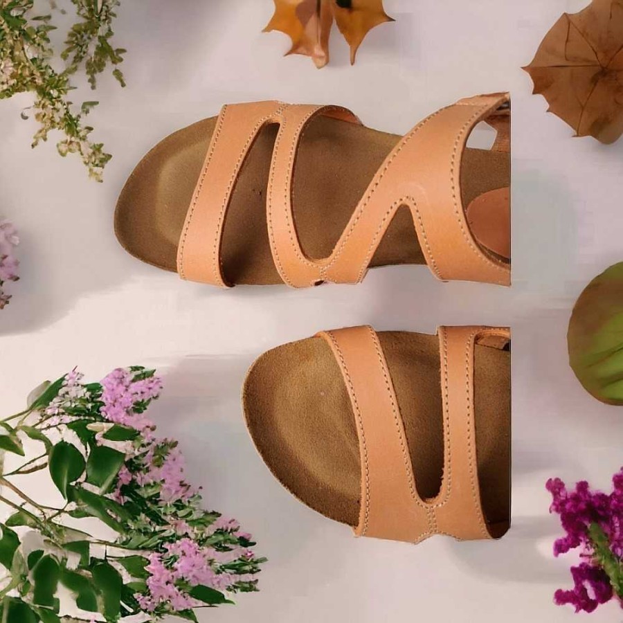 Women Calzaro Bios Sandals | Sandal 4441 Orange.