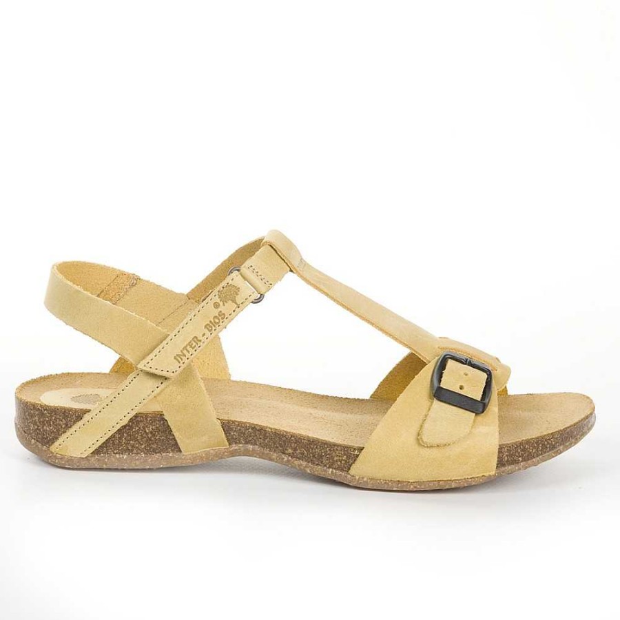 Women Calzaro Bios Sandals | Sandal 4462 Mustard.