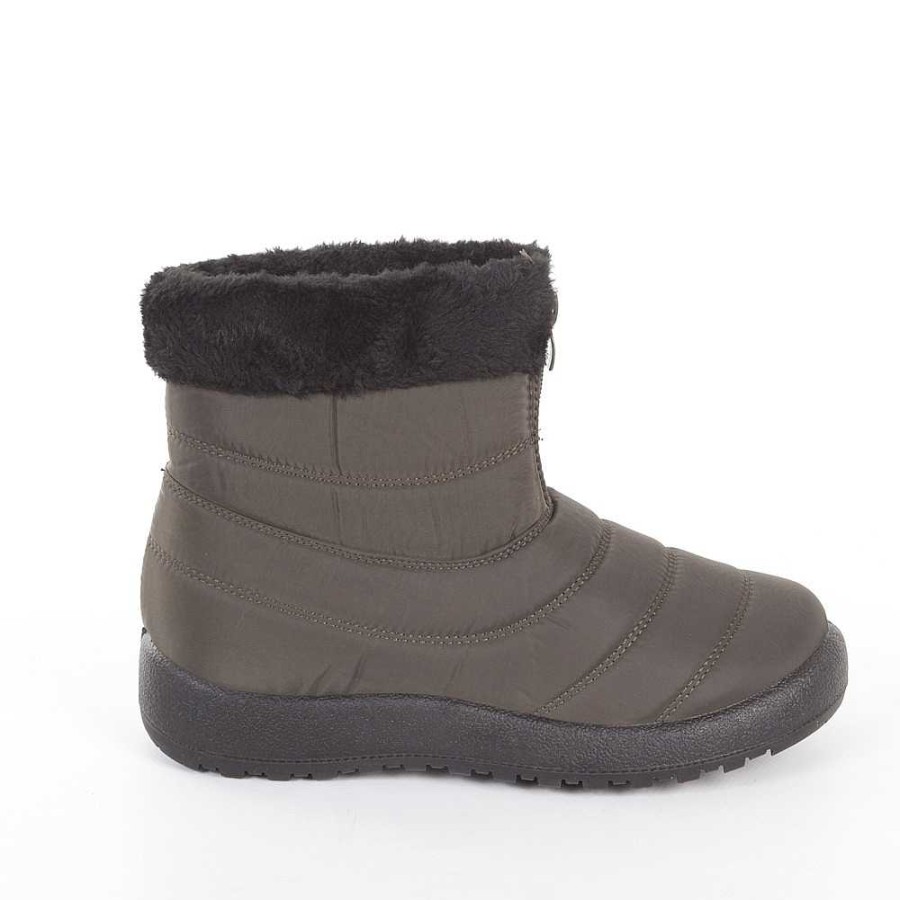 Women Calzaro Fur boots | Boots Pelo 807 Green Kaki