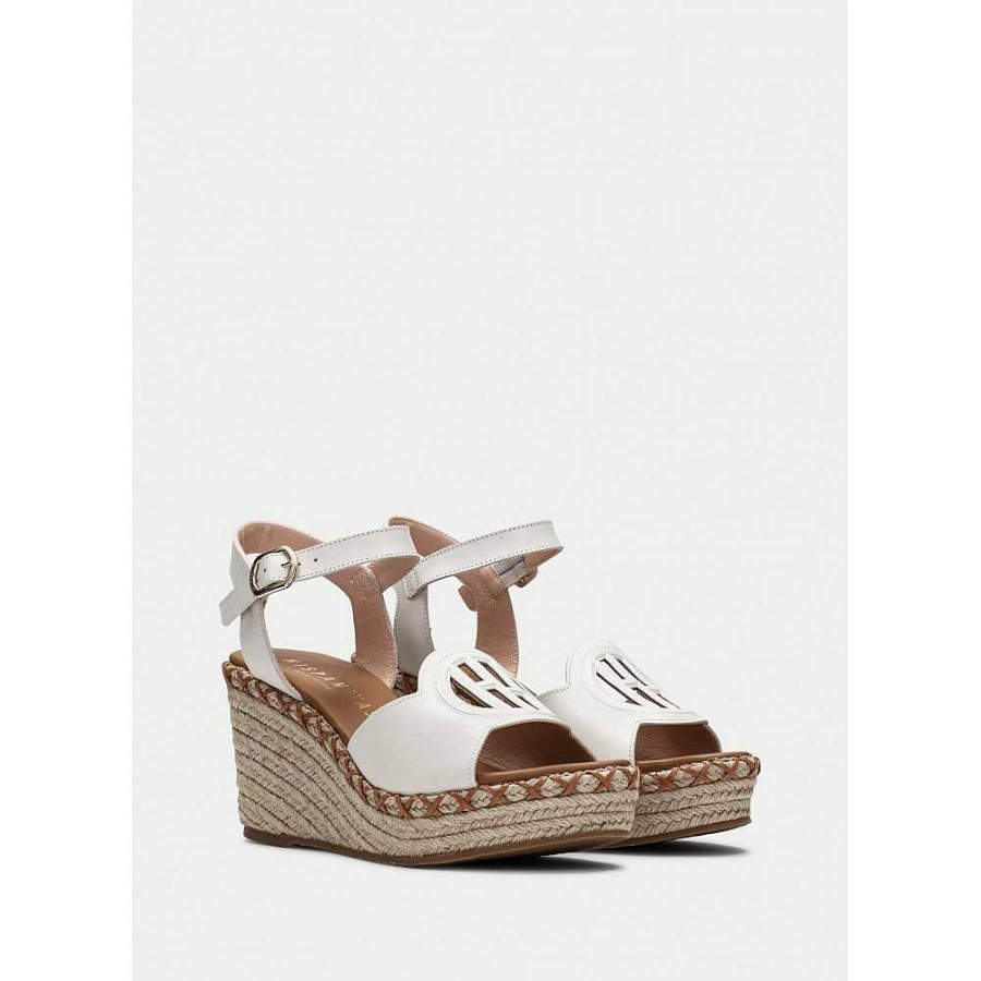 Women Calzaro Espadrilles | Espadrilles Jimena Hv221867 White.