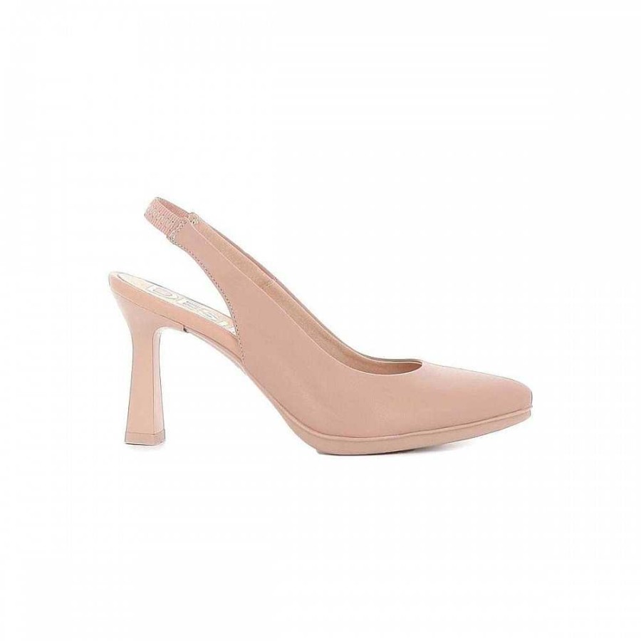 Women Calzaro Heeled shoes | Salon Destalonado Syra 2 Pink Nude