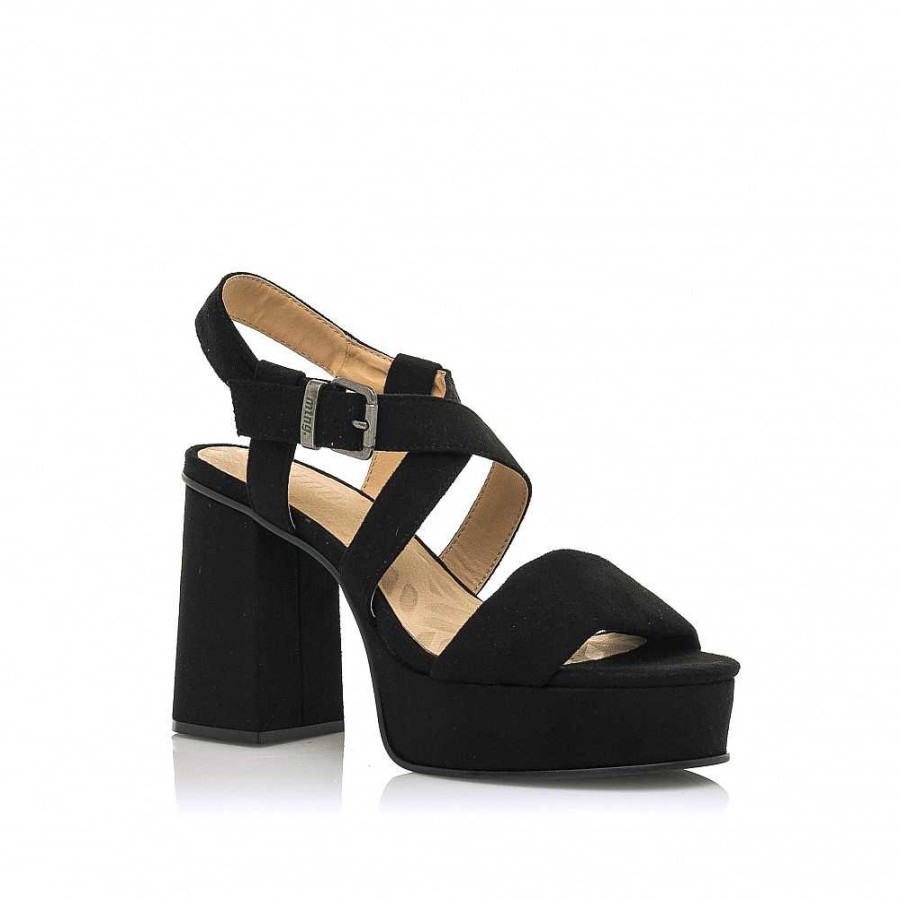 Women Calzaro Heeled shoes | Sandal Shoe 53390 Sindy Black