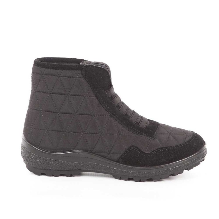 Women Calzaro Fur boots | Boots Pelo 868 Black