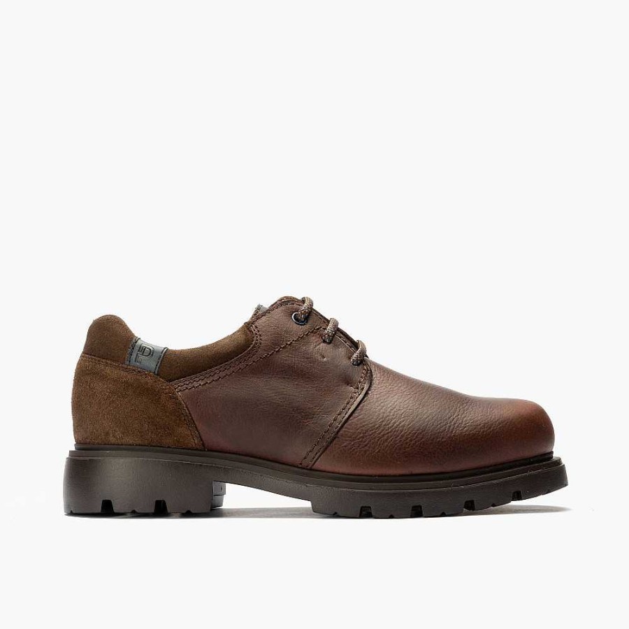 Men Calzaro Lace-up shoes | Men's Blucher 4761Brown With Laces