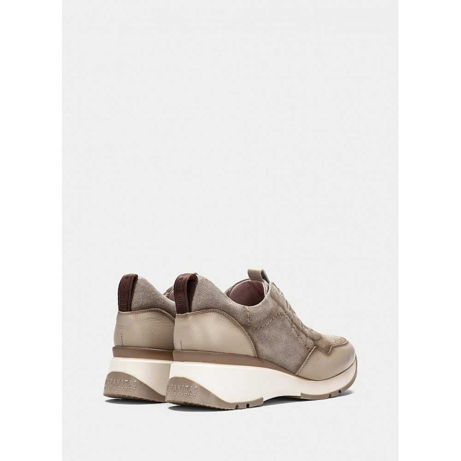 Women Calzaro Loafers|Sneakers|Comfort | Sporty Sneaker 211824 Kristen Taupe