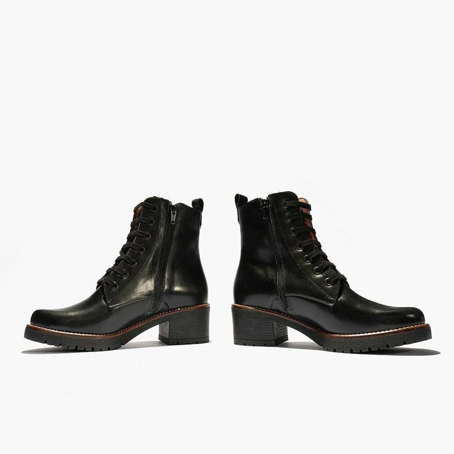 Women Calzaro Casual|Boots and Ankle Boots Women|Low Boots and Ankle Boots | Boot Heel Sport 2725 Black