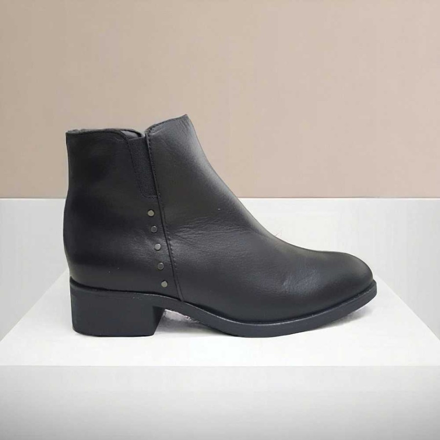 Women Calzaro Low boots and ankle boots | Flat Ankle Boot 4005 Black