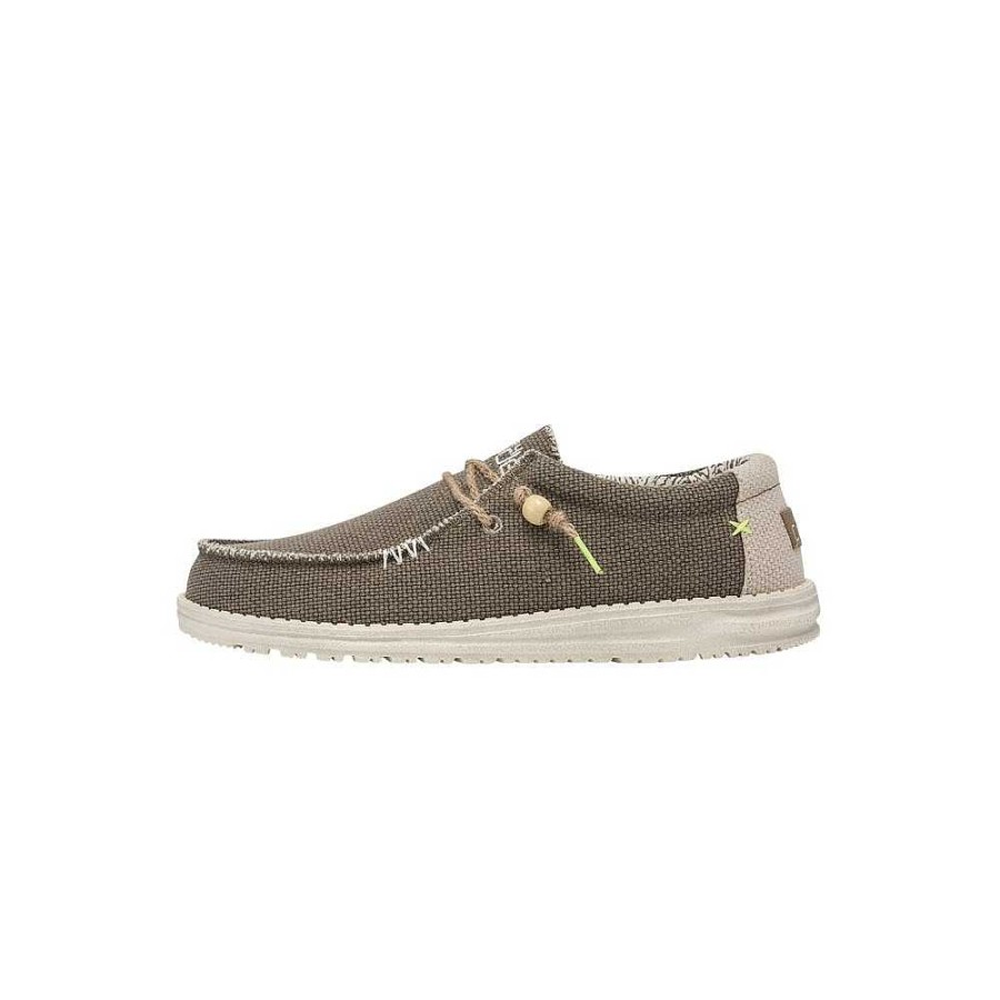 Men Calzaro Casual sneakers | Casual Lace-Up Sneaker 40003 Braided Brown