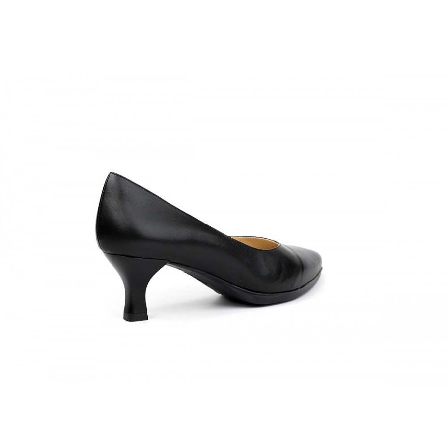 Women Calzaro Heeled shoes|Comfort | Salon Mari 7 Diana Black