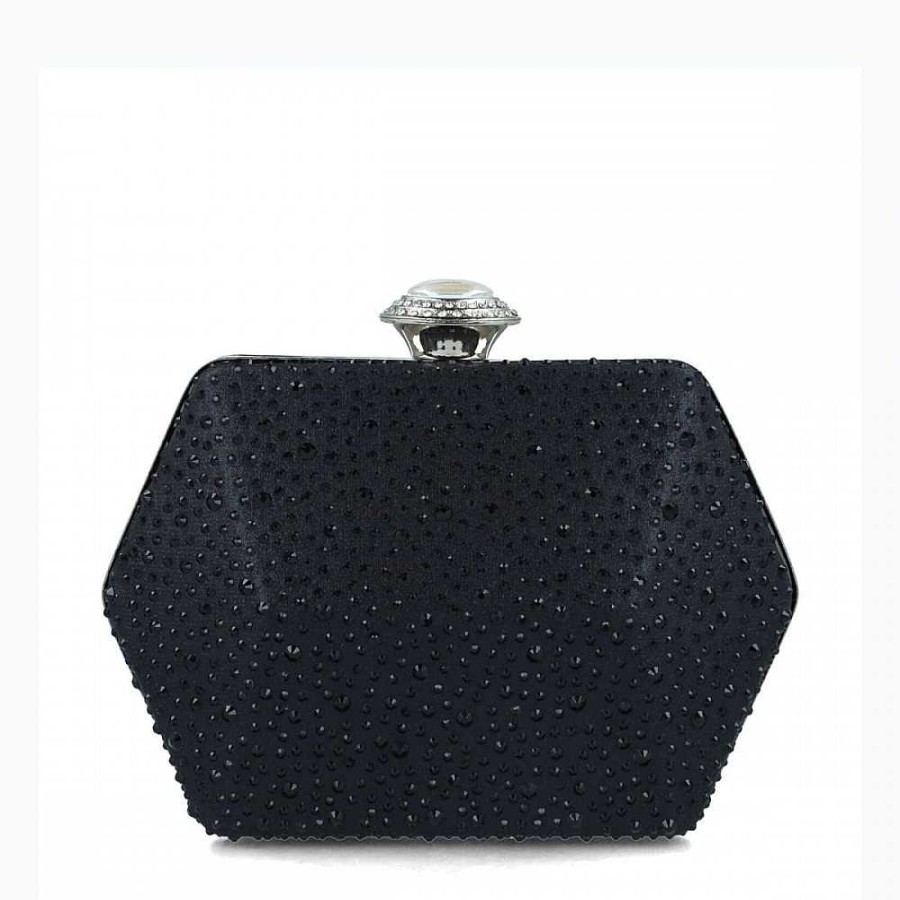 Women Calzaro Bags | Bag 85098 Black Onyx