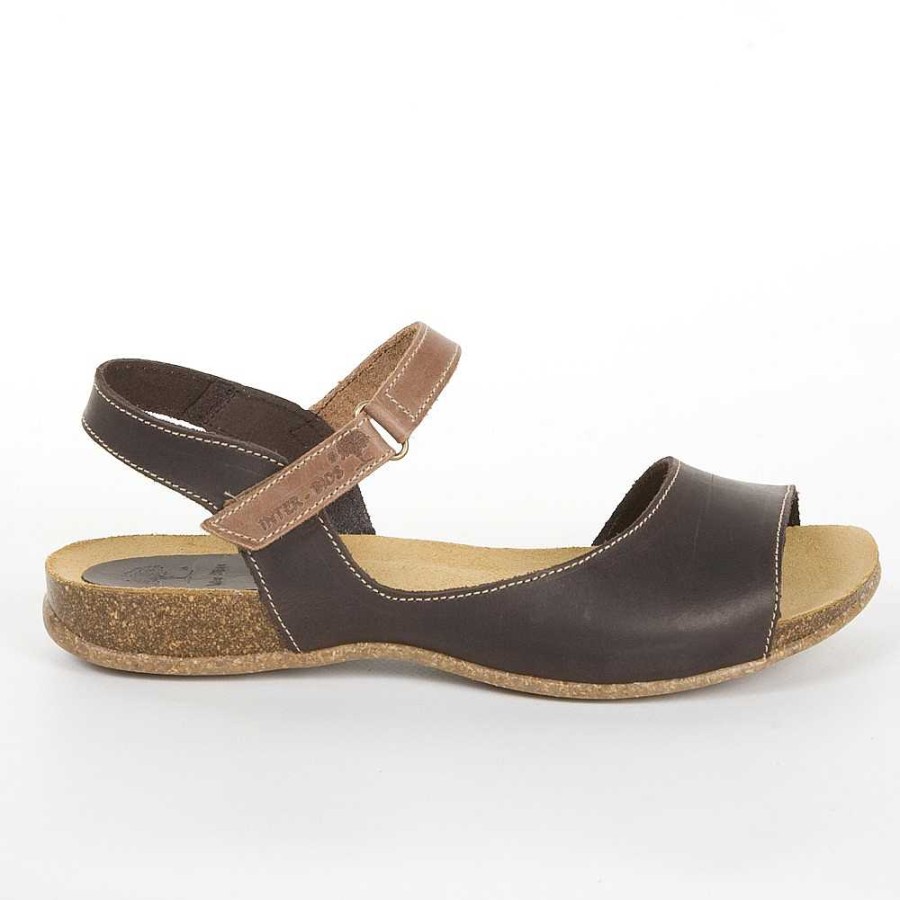 Women Calzaro Bios Sandals | Sandal 4458 Mocha.