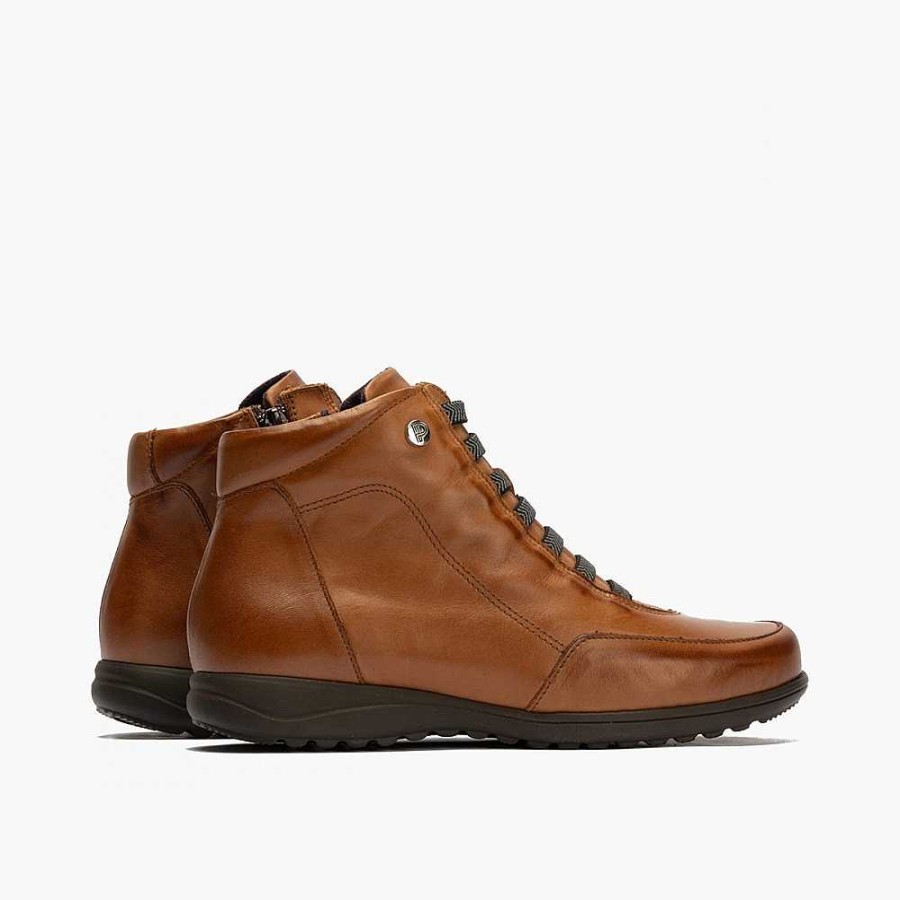 Women Calzaro Comfort|Casual|Boots and Ankle Boots Women|Low Boots and Ankle Boots | Elastic Women's Ankle Boot 2711 In Light Brown Leather