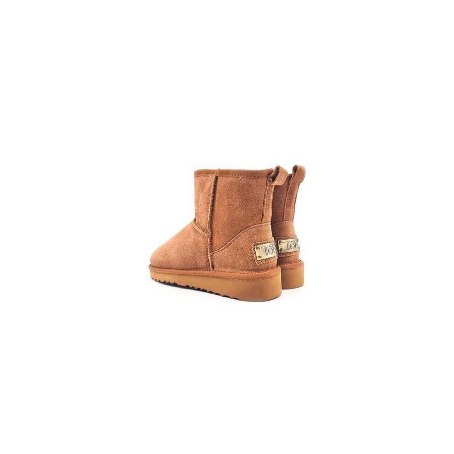 Woman Calzaro Casual|Fur boots | Rhodes Camel Australian Fur Boot