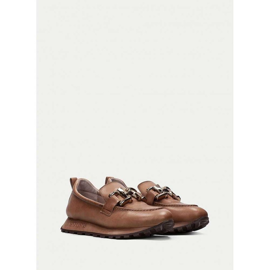 Women Calzaro Mocasines|Comfort|Casual | Mocasin 232962 Blonde Apricot Camel