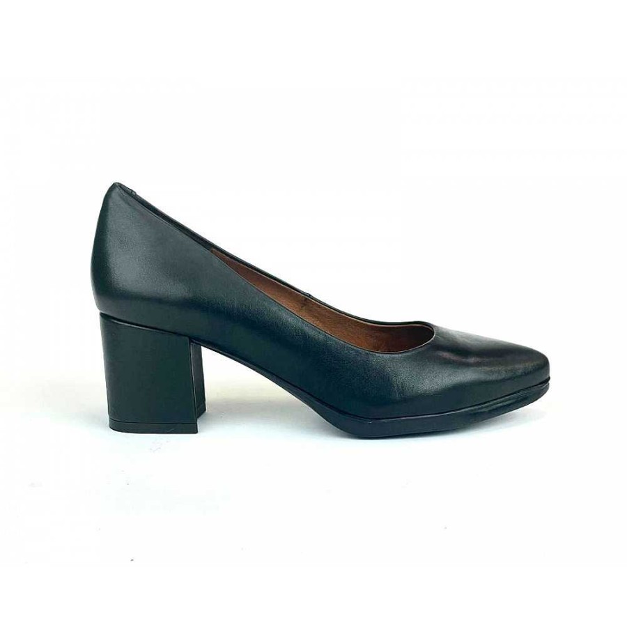 Women Calzaro Heeled shoes|Comfort | Salon Dayer 12 Diana Black