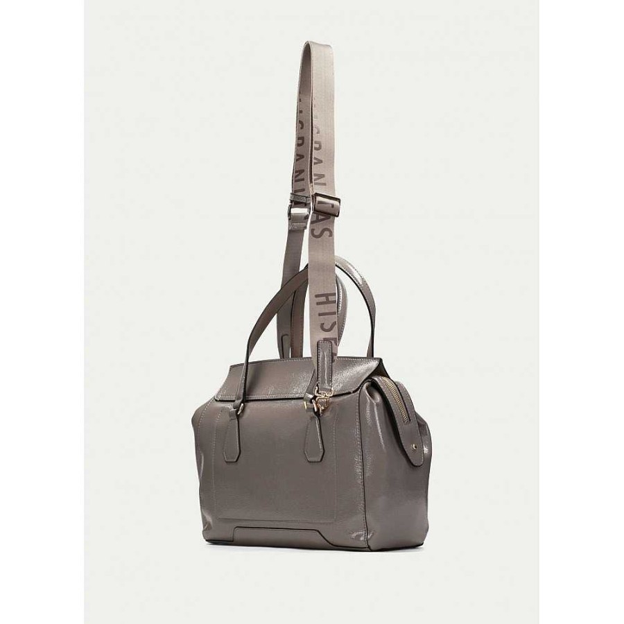 Women Calzaro Bags | Bag 232928 Tote Taupe