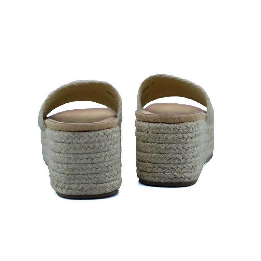 Women Calzaro Clogs|Sandals|Espadrilles | Sandalia Cuna Yute 382 Beige