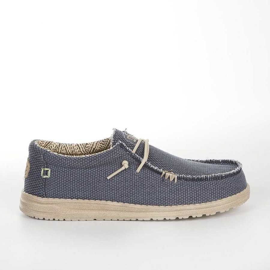 Men Calzaro Casual sneakers | Casual Lace-Up Sneaker 40003 Blue Blue Night