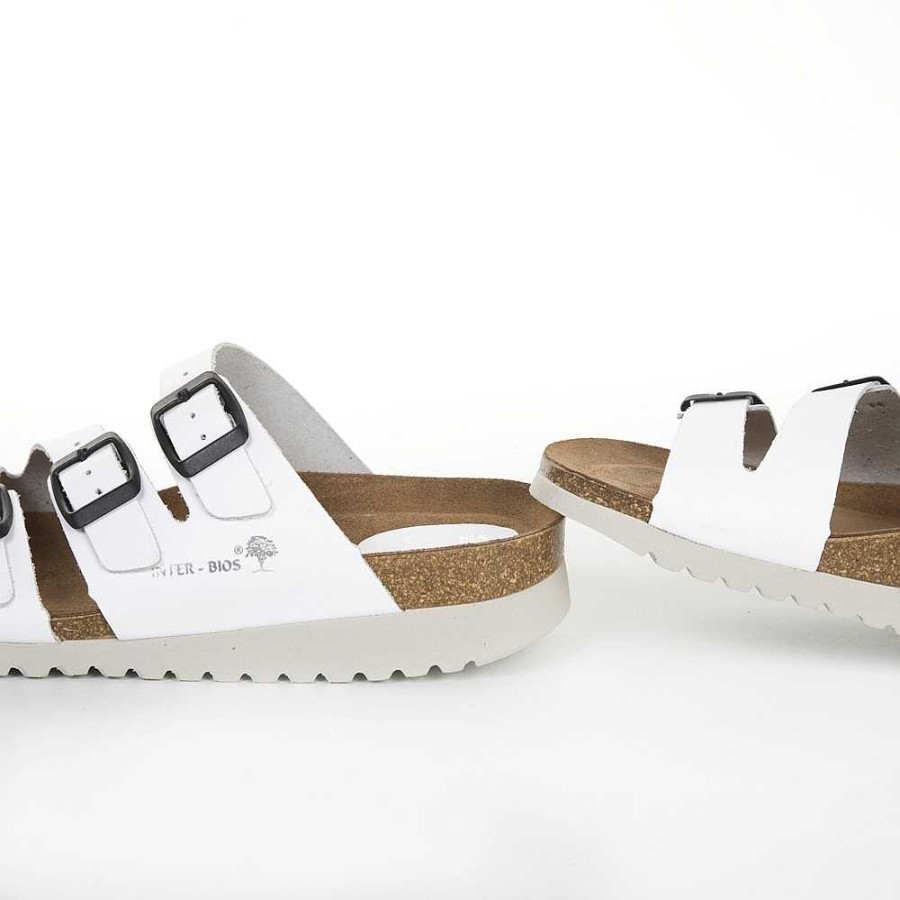 Women Calzaro Bios Sandals | Sandal 7213 White.