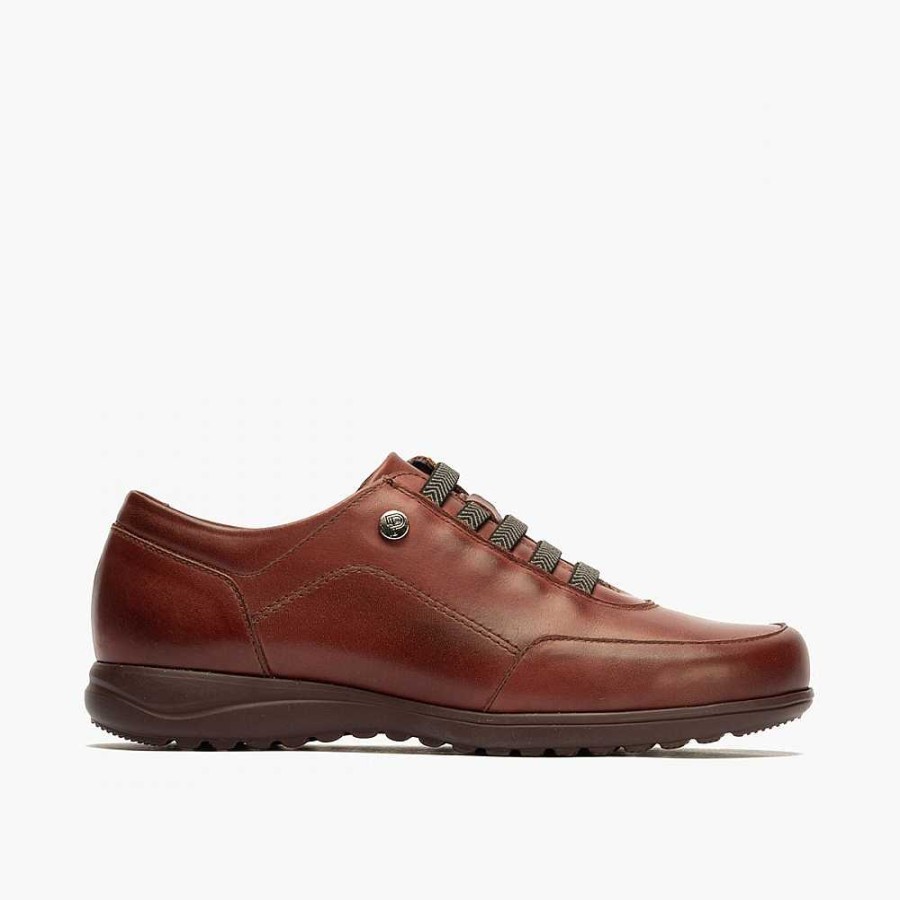 Women Calzaro Lace-up shoes|Loafers|Comfort|Casual | Women's Elastic Sports Shoe 2710 In Bordeaux