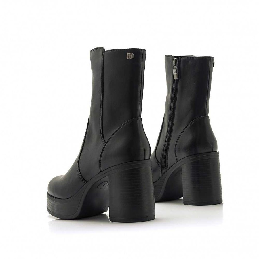 Women Calzaro Low boots and ankle boots | Sixties High Heel Ankle Boots 53562 Black