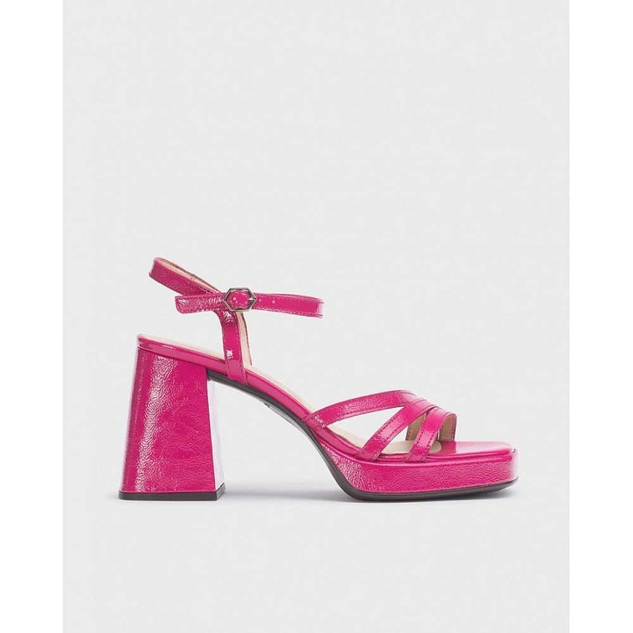 Women Calzaro Heeled shoes | Zapato Sandalia Love 5303 Buganvilla Fuxia