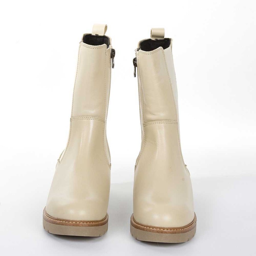 Women Calzaro Casual|Low boots and ankle boots | Elastic Chelsea Boot 51 Ice Cream