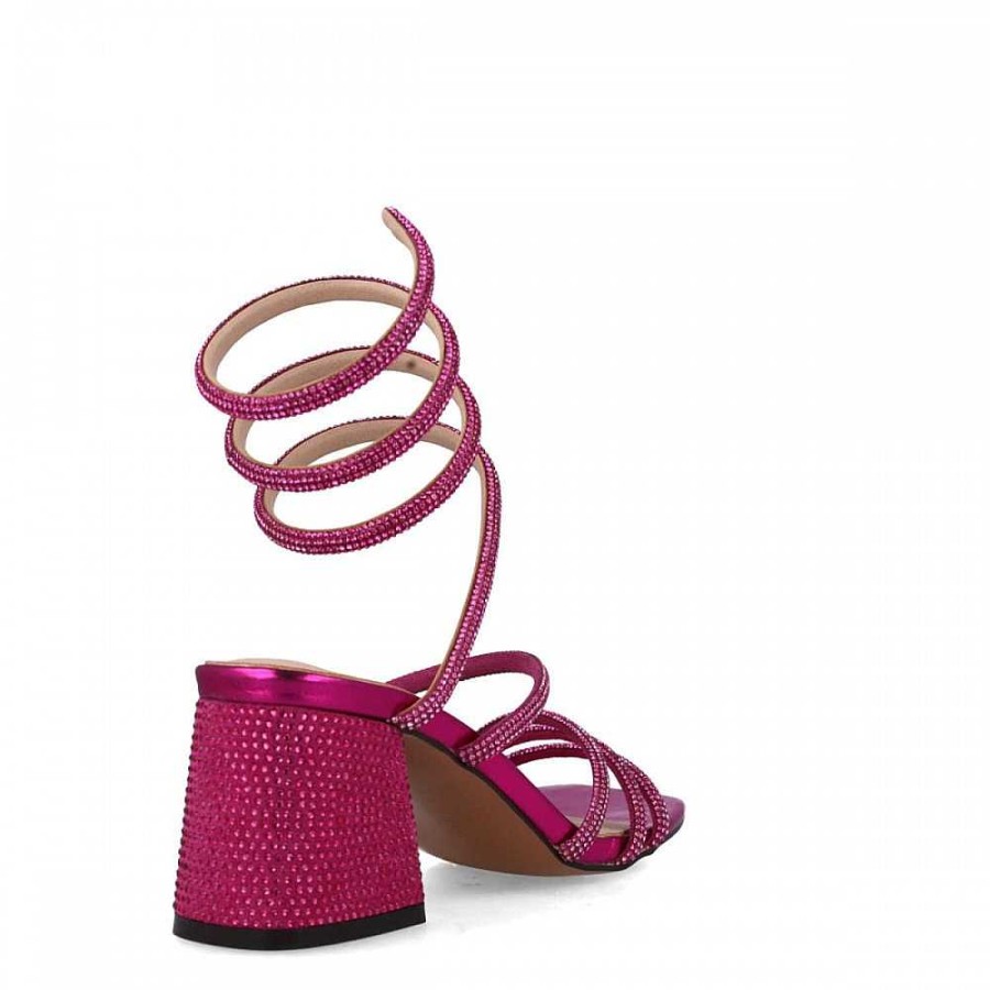 Women Calzaro Heeled shoes | Sandal 23786 Minor Violet