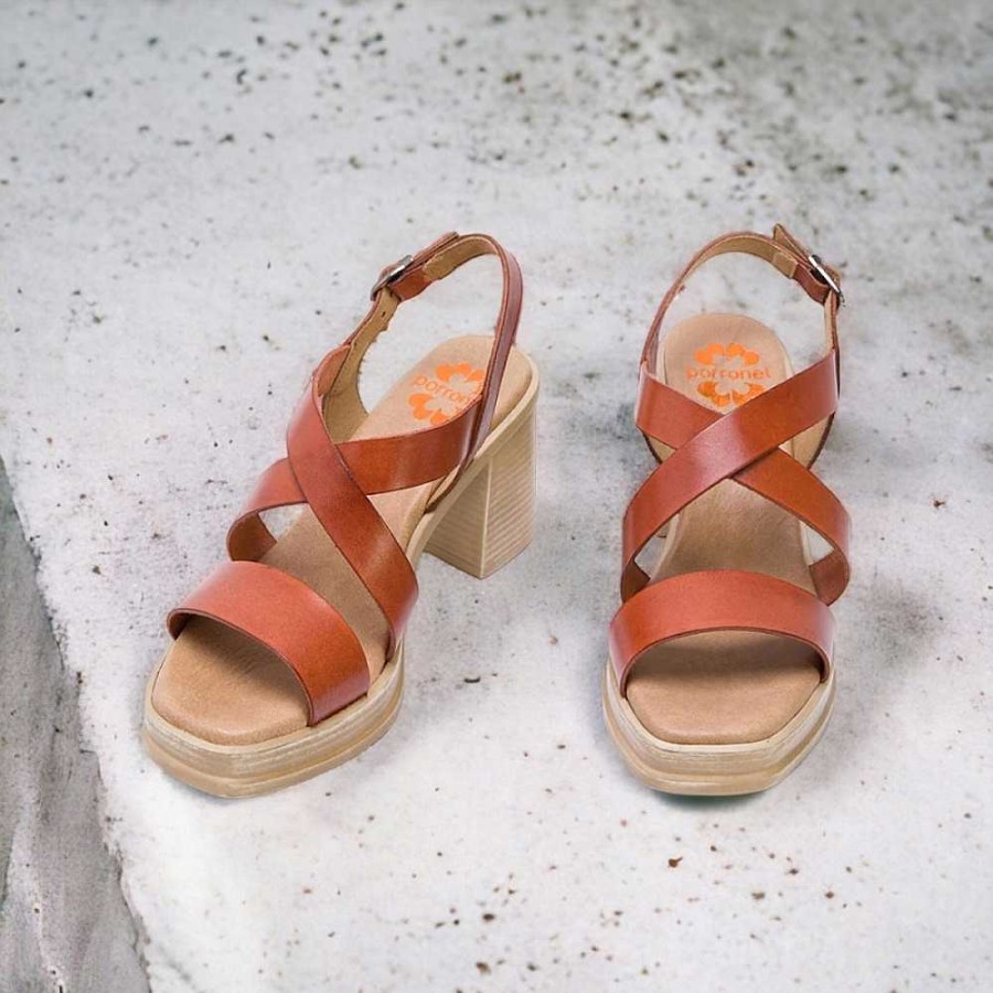 Women Calzaro Sandals | Medium Heel Sandal 2975 Leather Nadia.