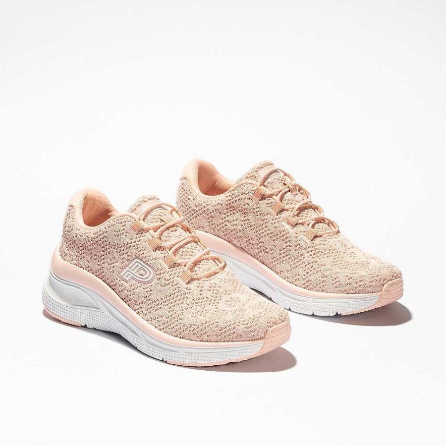 Women Calzaro Sneakers | Women's Sneakers 1521 Pink (Dynamic Foam)