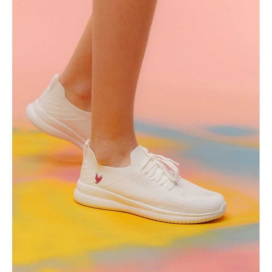 Women Calzaro Sneakers | Sara White Sneaker