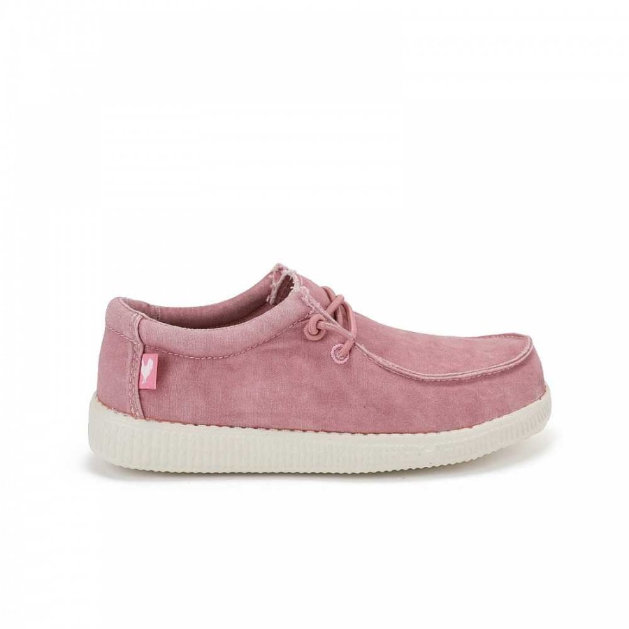 Men|Women Calzaro Casual sneakers|Sneakers | Wallabi Laces Casual Wp150 Canvas Pink