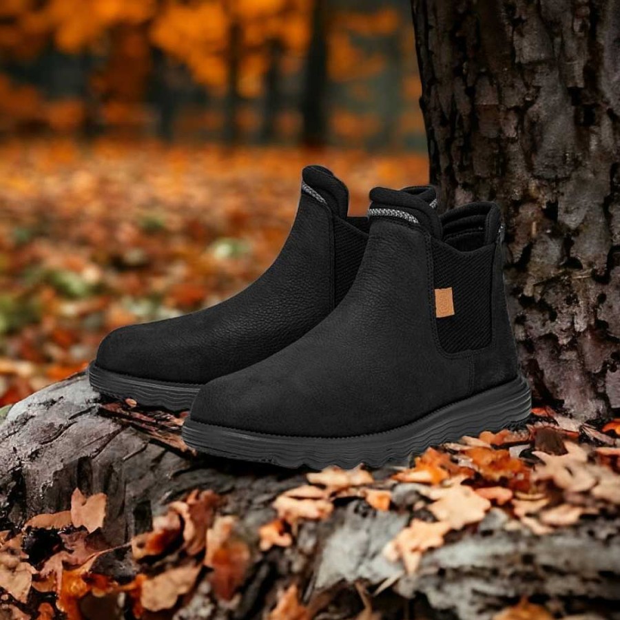 Men Calzaro Boots | Chelsea Casual Boot 40187 Branson Black