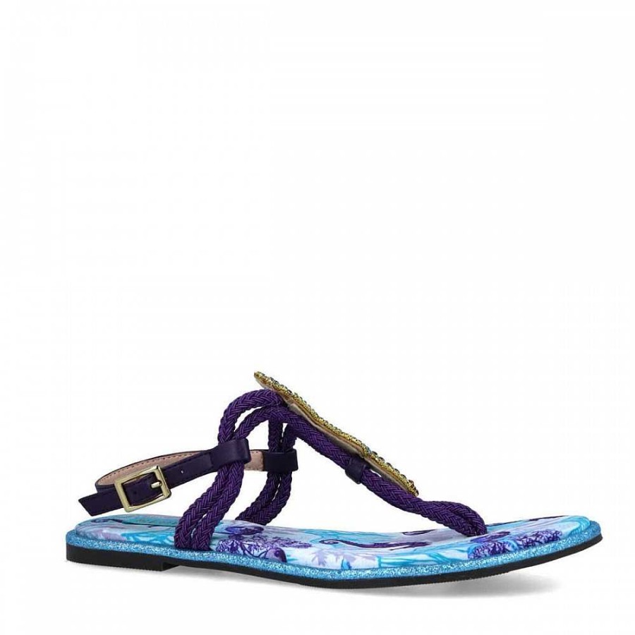 Women Calzaro Heeled shoes | Sandal 22855 Efeso Violet